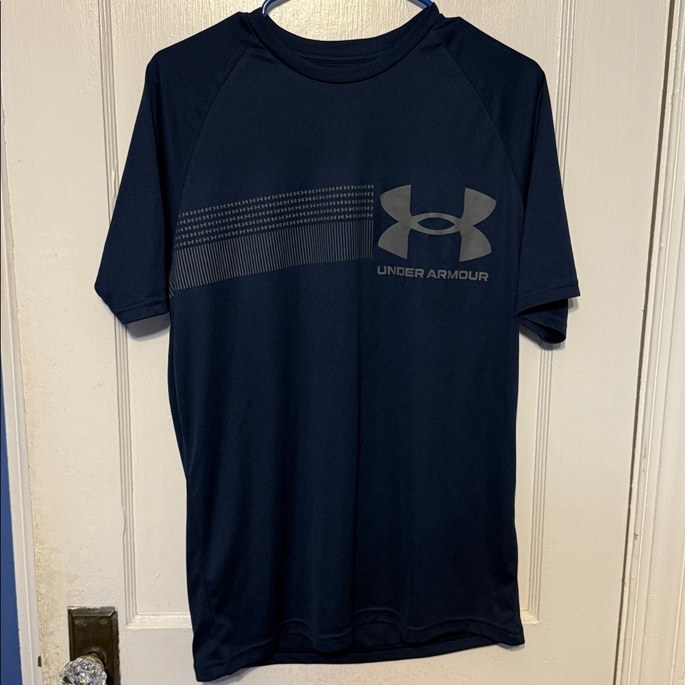 Under Armour Navy Blue Heat Gear Shirt